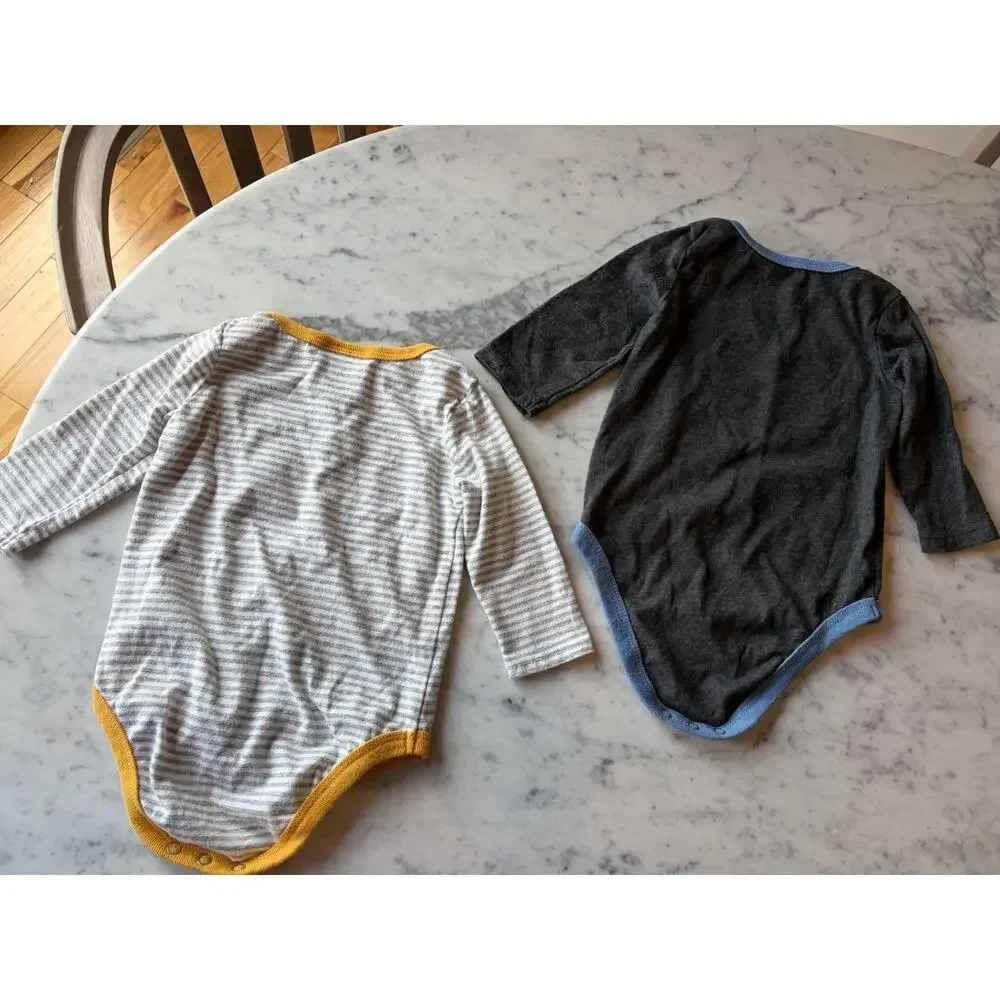Harry Potter 2 Piece Long Sleeve Bodysuit Set 3-6 Months Snap 'Mischief Managed'
